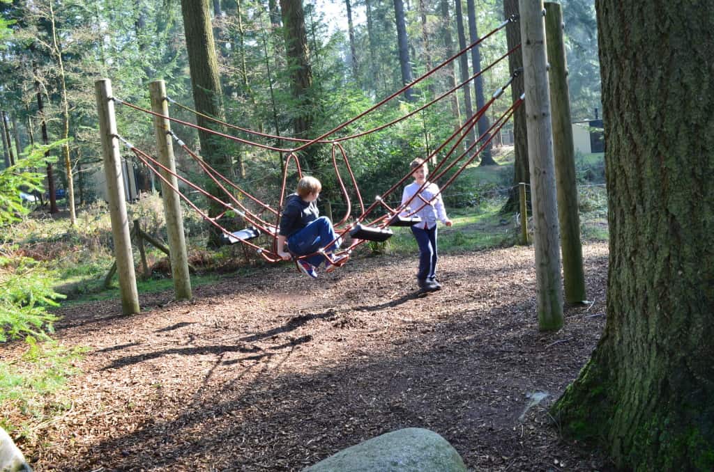 Playing at Center Parcs