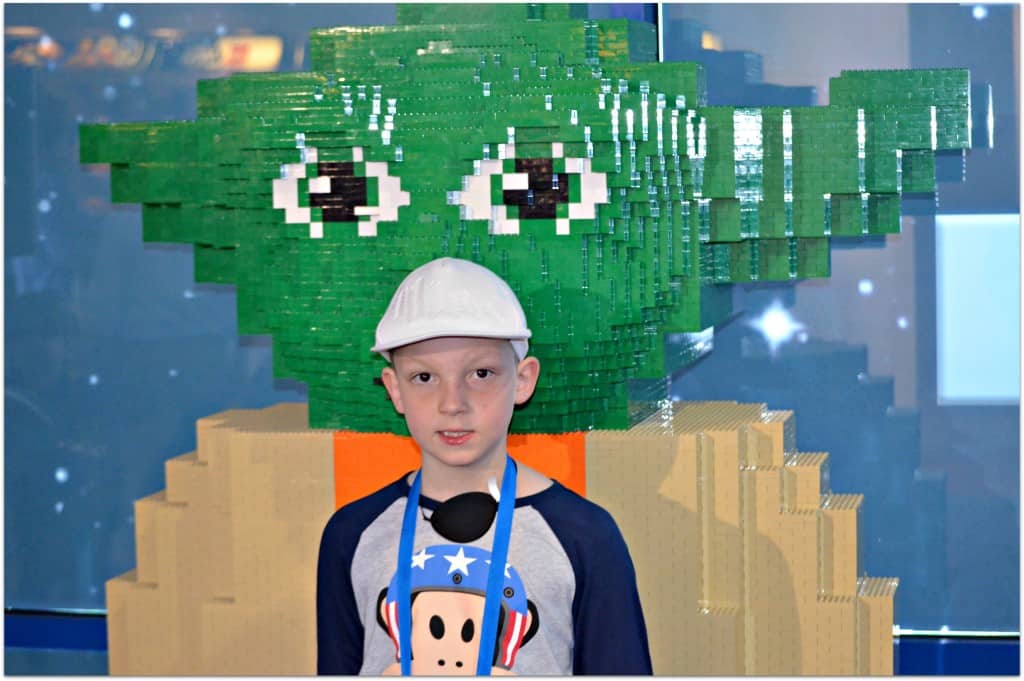 LEGO Yoda at LEGOLAND Windsor