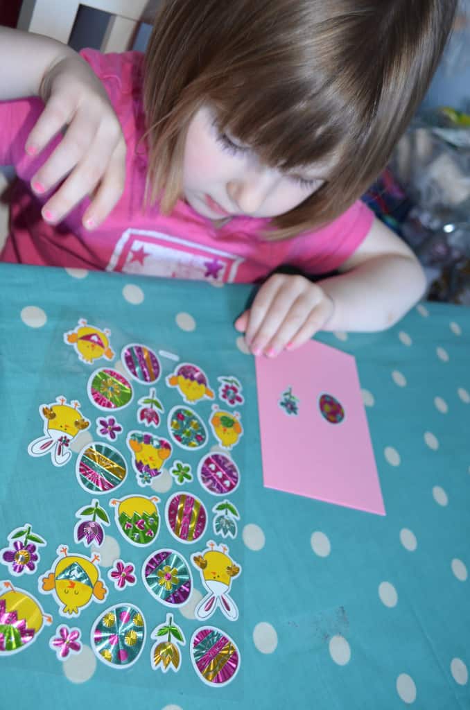 Making Easter Cards