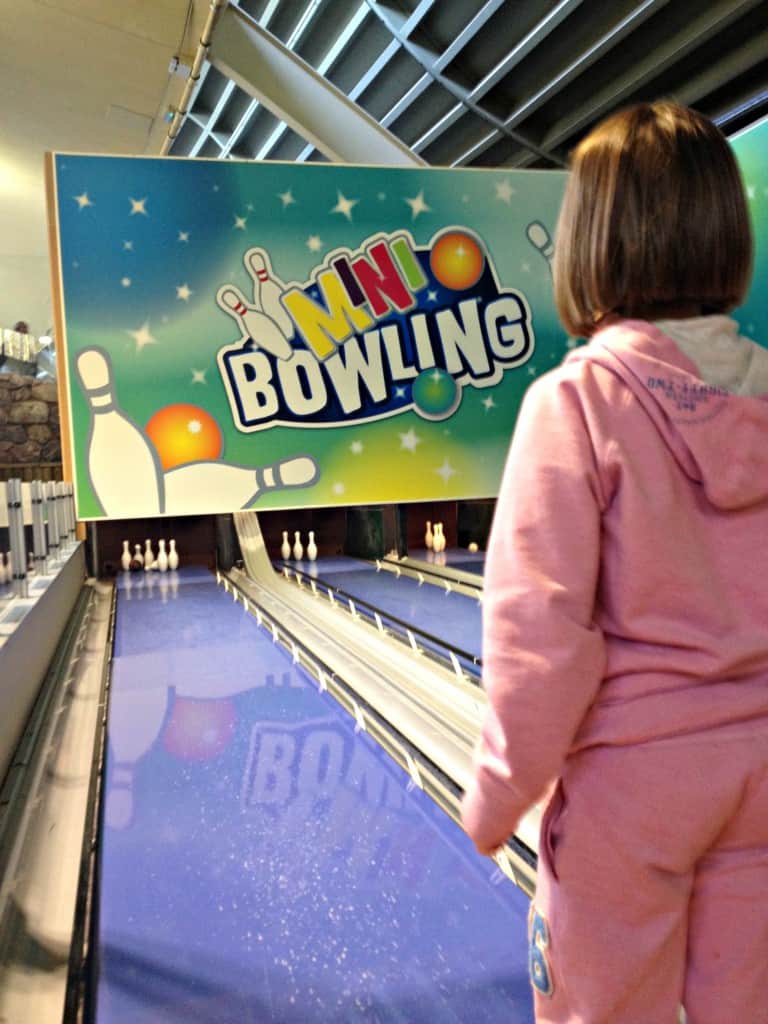 Mini Bowling at Center Parcs