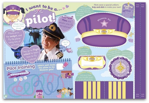 Blossom I want to be a pilot