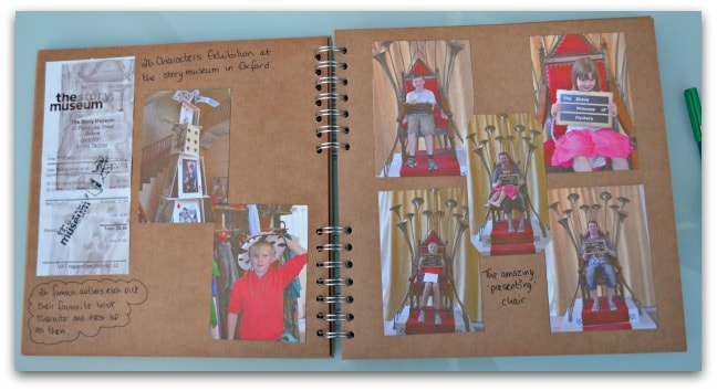 examples of summer journal pages