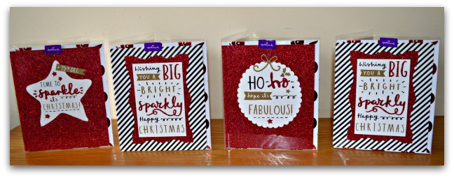Hallmark Christmas Cards - Razzle Dazzle range