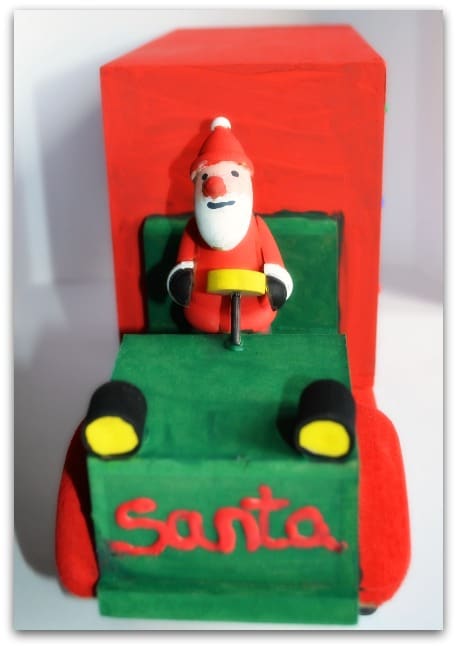 Santa Truck Advent Calendar