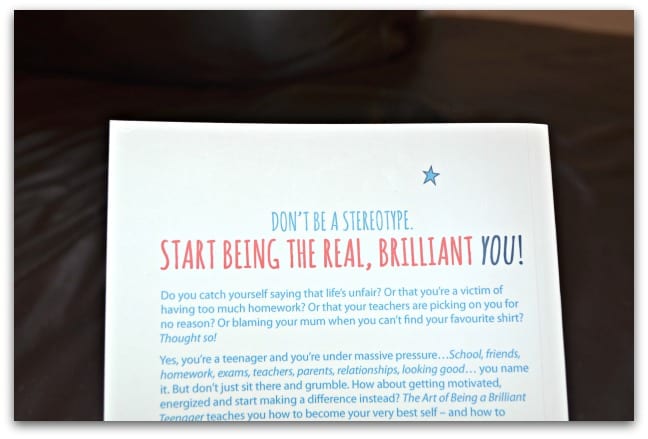 art of being a brilliant teenager blurb