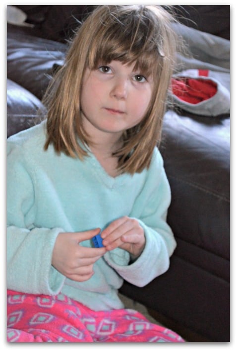 poorly girl