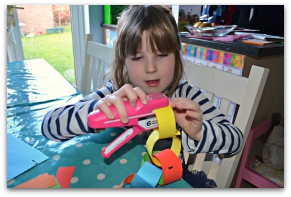 making paper chains