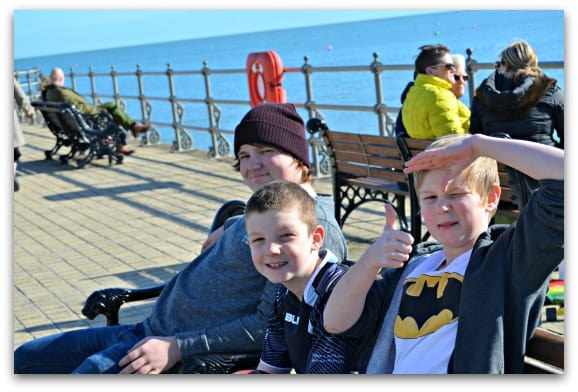 boys in Swanage