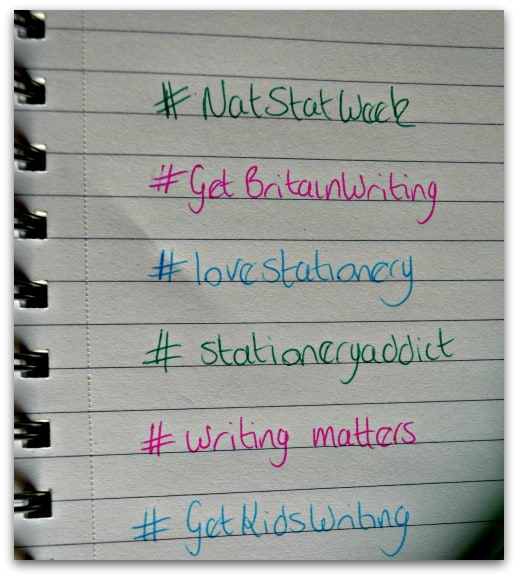 National Stationery Week Hashtags