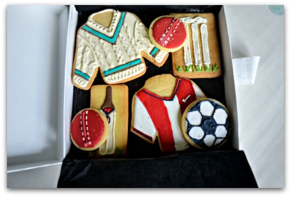 Queen of Hearts Cookie Company Sportsman biscuits