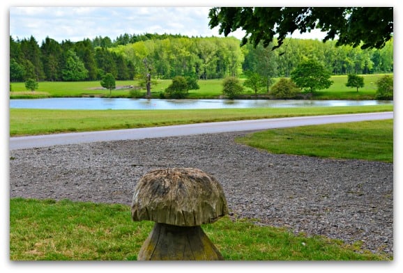 The lake at Ragley Hall