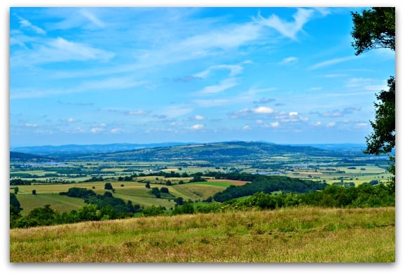 Views across the Cotswolds