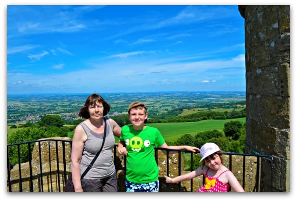 We made it to the top of Broadway Tower