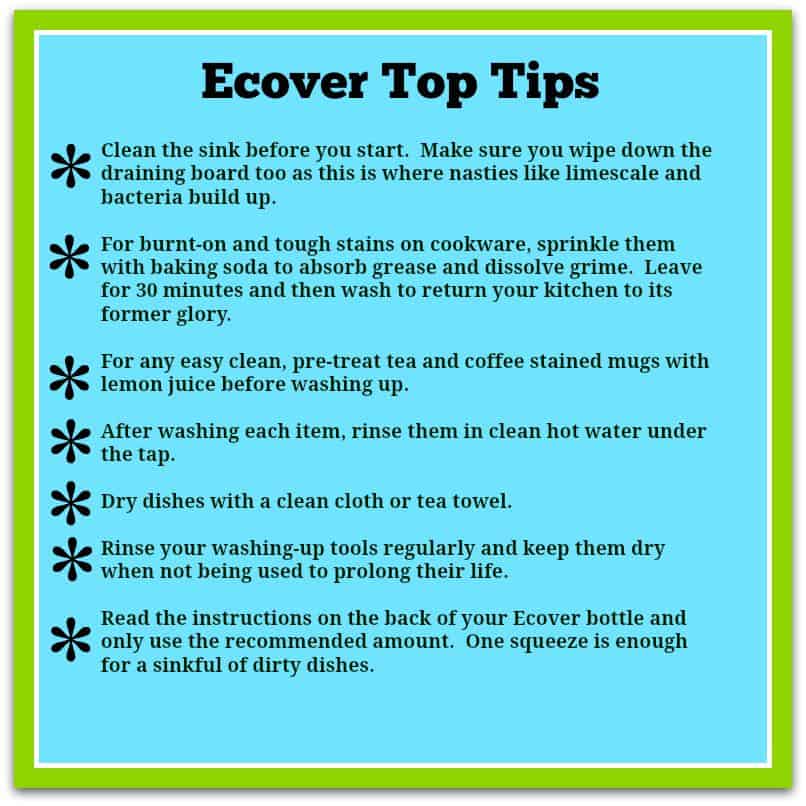 Ecover Washing-up Tips