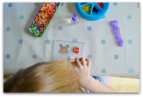 Playing with Aquabeads