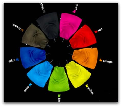 Mini B Beanbag Colours from Room to Grow