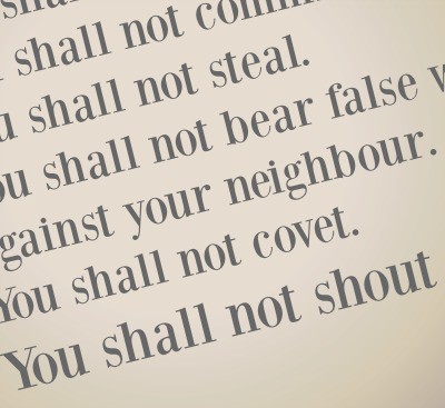 The 11th commandment