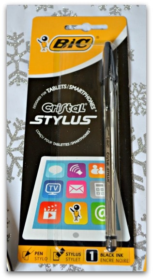Xmas Gift Guide Bic Cristal Stylus