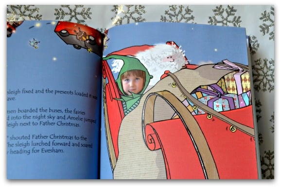 it's your story riding with Santa