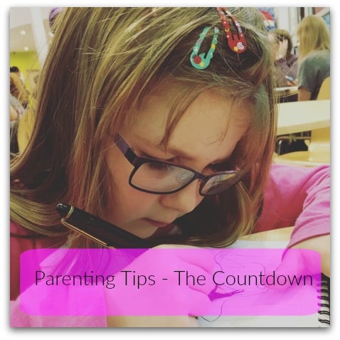 Parenting Tips - The Countdown