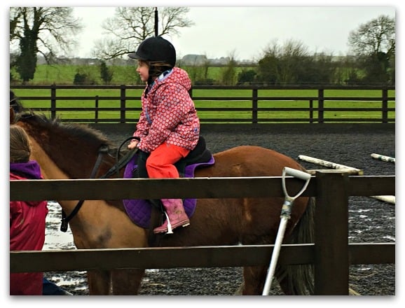 First Riding Lesson Concentration