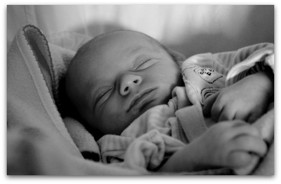 sleeping baby