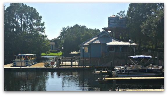 Catching the steamboat at Port Orleans Riverside