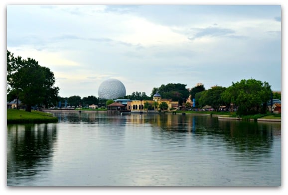 Strolling around the World Showcase at Epcot