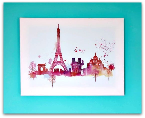 Paris Skyline by Summer Thornton