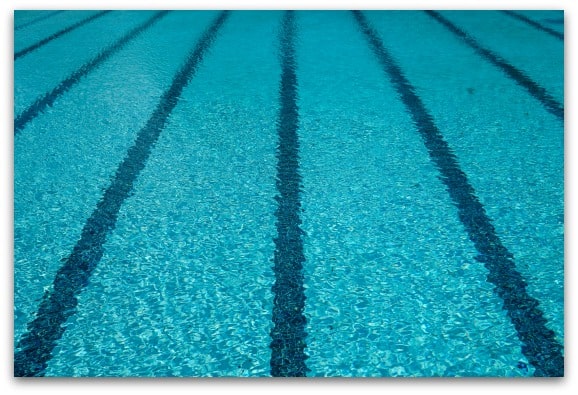 The joy of swimming