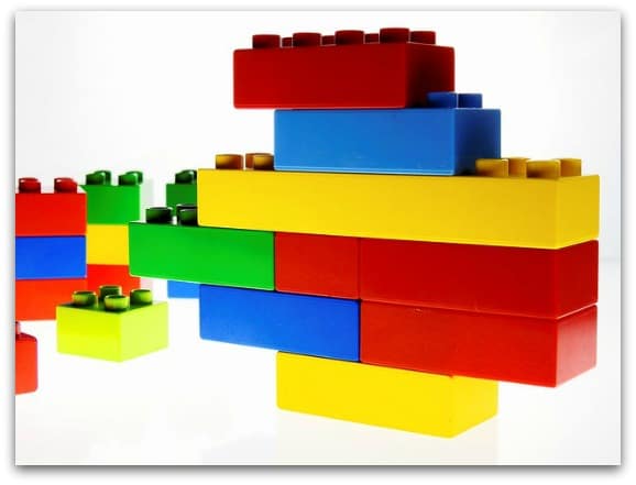 Do something with LEGO