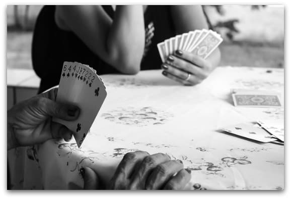playing cards