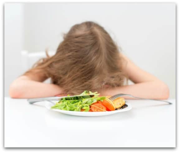 unhappy with lunch