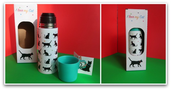 I love my cat flask from Cats Protection