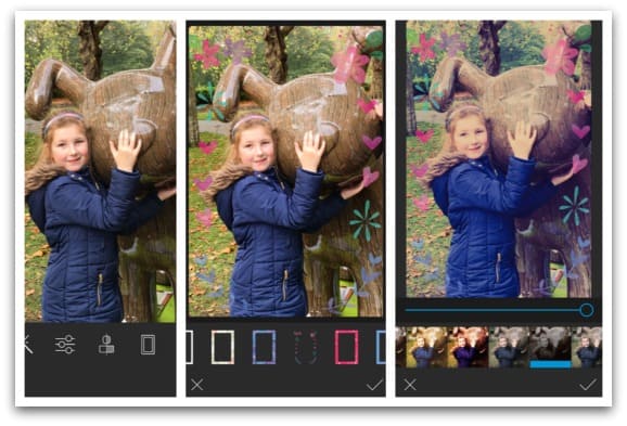 Using the HP Sprocket app to edit photos before printing