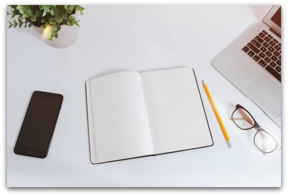 Write down your goals for the week,, month or year to try and help you focus on the task ahead