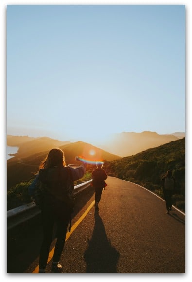 Use the car less and walk more