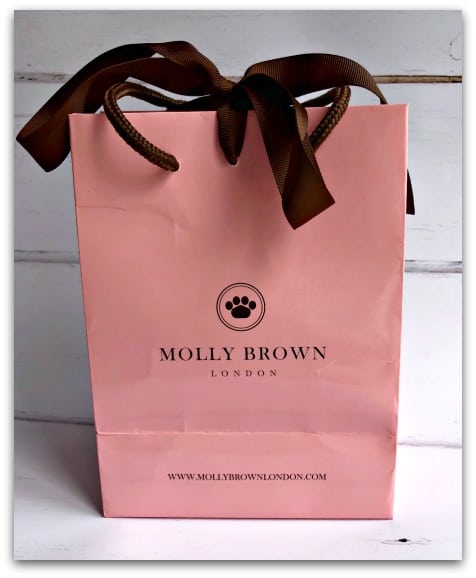 Molly Brown London jewellery arrives in beautiful packaging