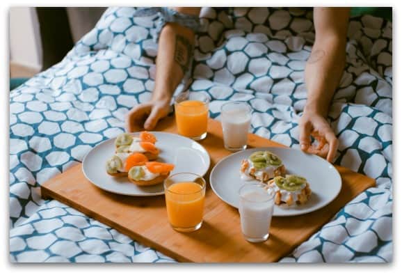 Why not make Dad breakfast in bed this fathers day