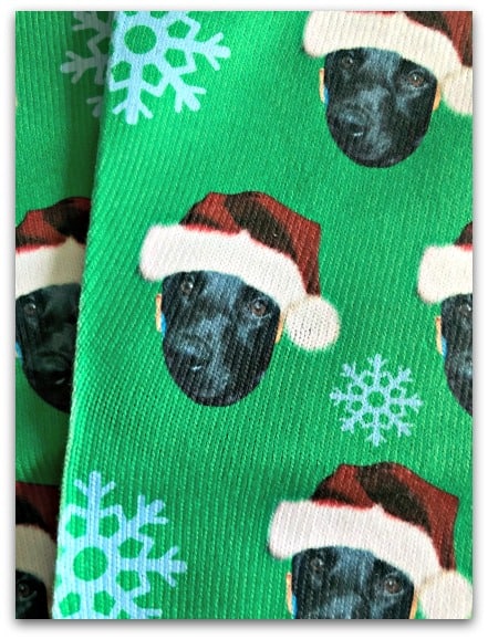 FunkyPigeonPersonalisedPhotosChristmasSocksCloseUp