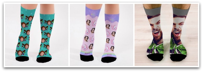 Peronslaised socks from Funky Pigeon