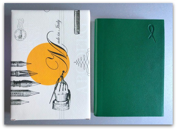 The Green Ribbon Journal from Pen Heaven comes in a beautiful gift box