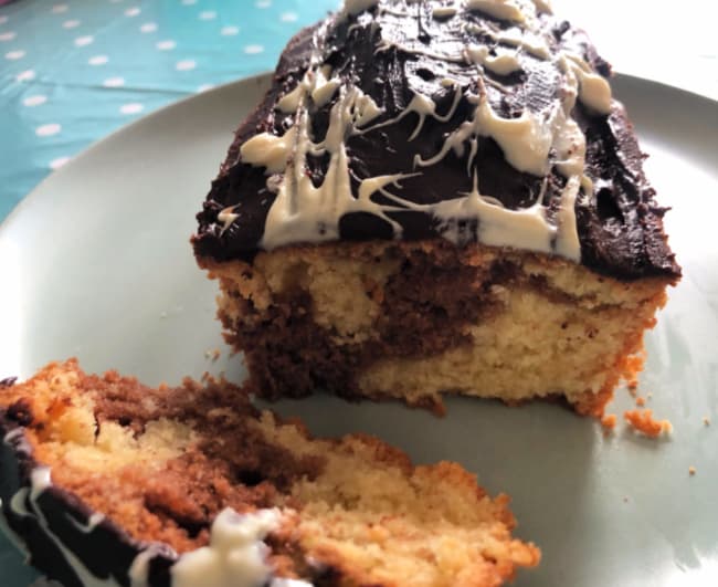 Nadiya Hussains Zebra Cake