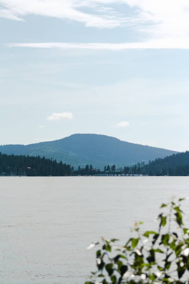 Lake Coeur d’Alene in Idaho